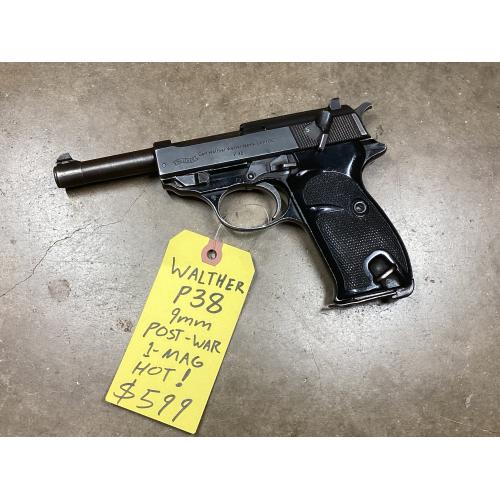 USED WALTHER P38 Post War 9mm