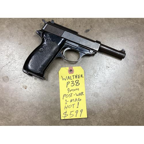 USED WALTHER P38 Post War 9mm