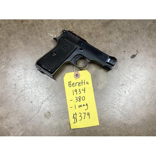 Used Beretta 1934 .380 ACP
