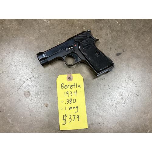 Used Beretta 1934 .380 ACP