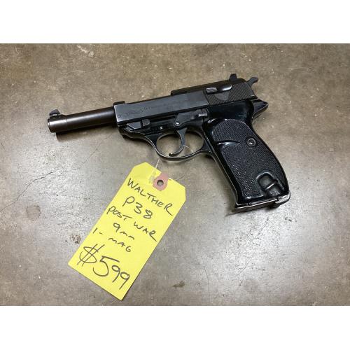 Used GermanWalther P38 Post War 9mm