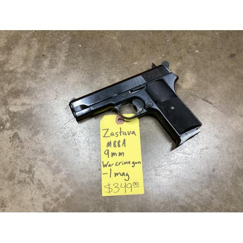 Zastava M88A 9mm Semi Auto Surplus 1-Mag