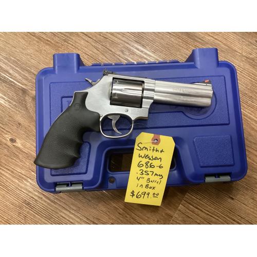 used S&W 686-6 .357 Magnum