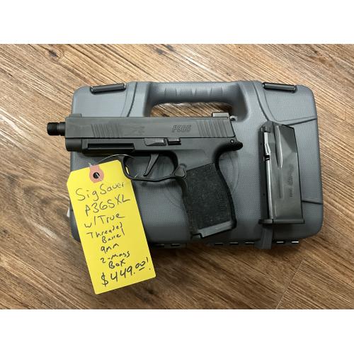 USED SIG P365 XL 9mm Threaded Barrel