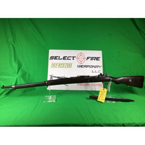 Used Turkish Mauser 8mm Mauser w/ Bayonet