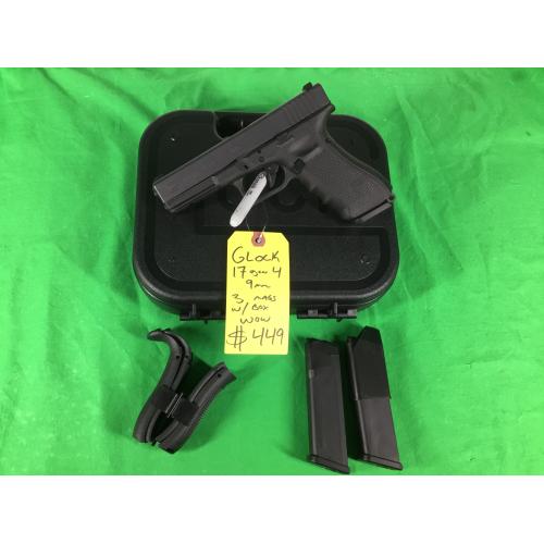 Used Glock 17 Gen 4 9MM