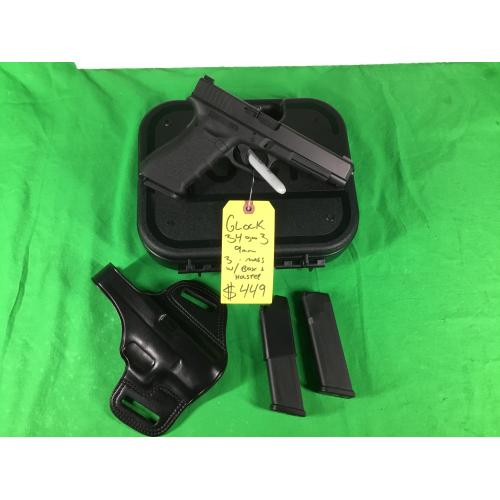 Used Glock 34 Gen 3 9mm