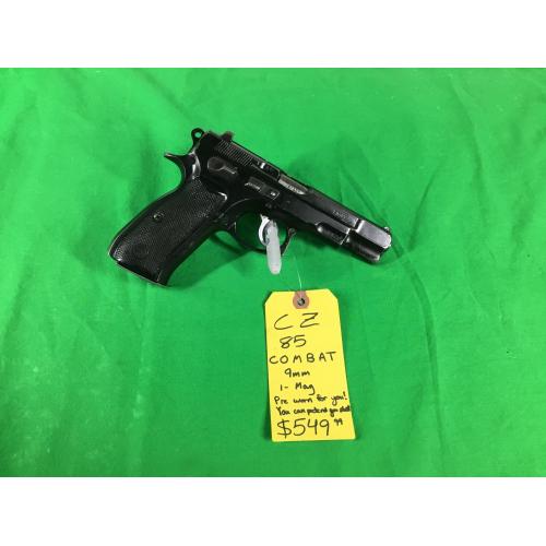 Used CZ 85 Combat 9mm