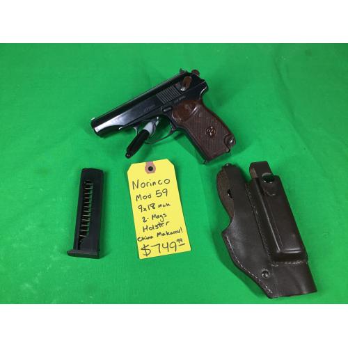 Used Norinco M59 9x18 Makarov