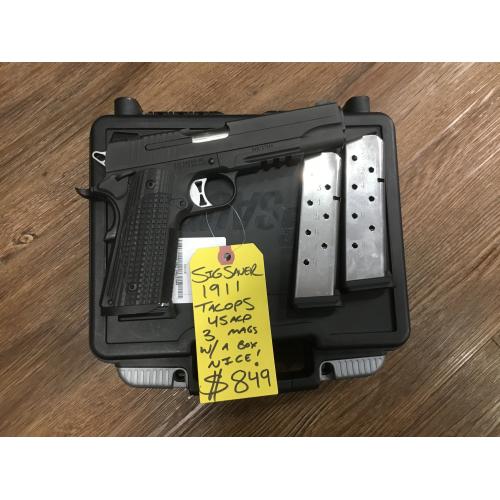 Used Sig Sauer 1911 .45 ACP