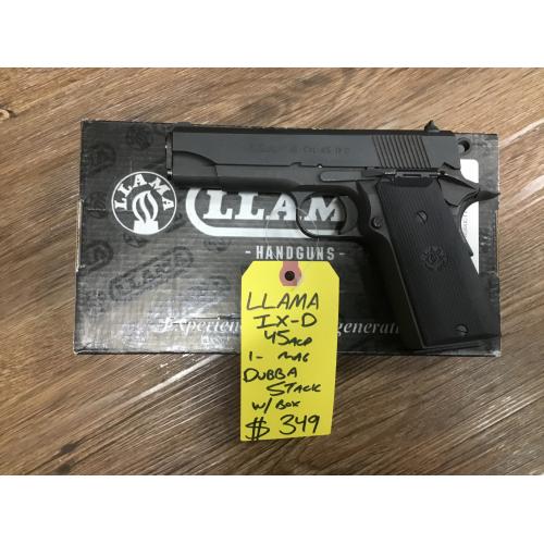 Used llama IX-D .45 ACP