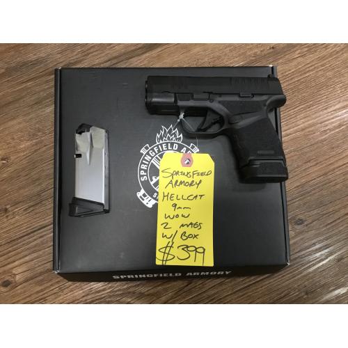 used Springfield Hellcat 9mm