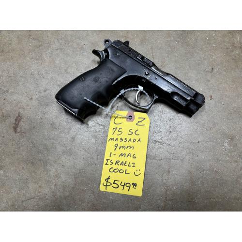 Used CZ75 SC Massada 9mm Israeli Surplus