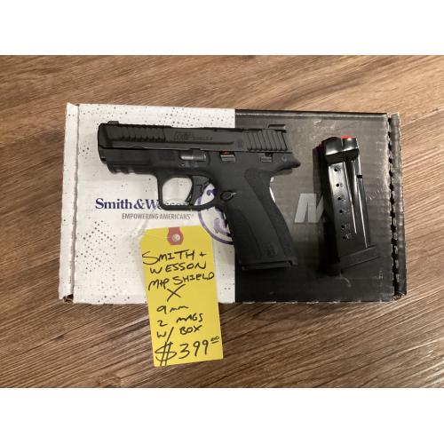 Used Smith & Wesson M&P SHIELD X 9mm