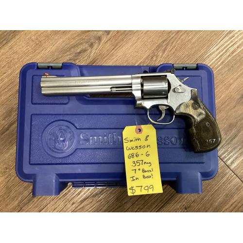 Used S&W 686-6 .357 Mag