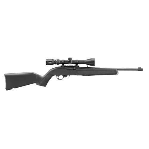 ruger 10/22 32001 blk blu threaded scope