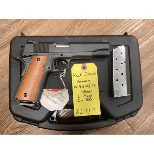 Used Rock Island M1911-A1 FS .45ACP