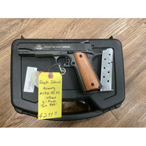 Used Rock Island M1911-A1 FS .45ACP