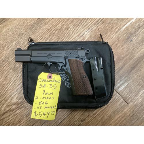 USED Springfield SA-35 9mm