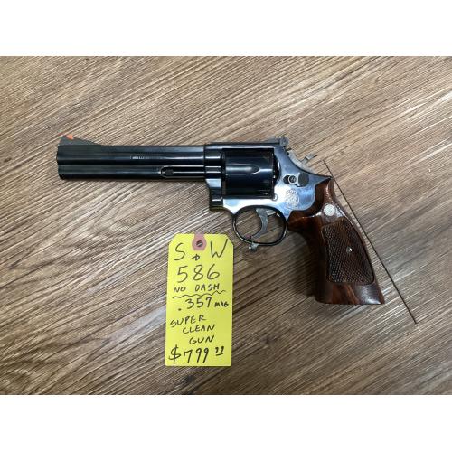 USED Smith&Wesson 586 No Dash .357 mag