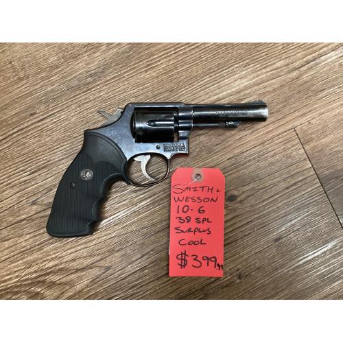 (Consignment) Smith&Wesson 10-6 .38 spl