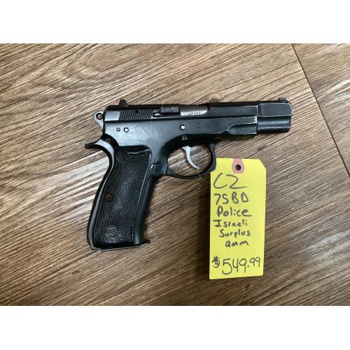 USED CZ 75 BD Police 9mm