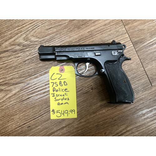 USED CZ 75 BD Police 9mm