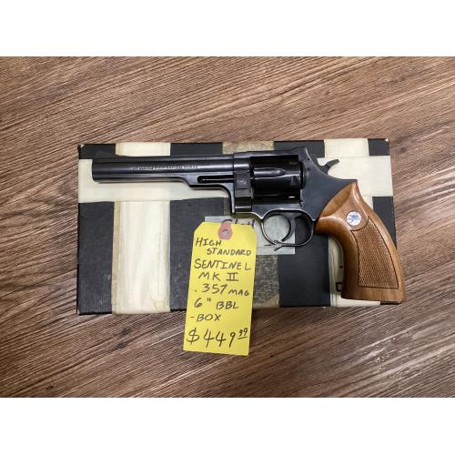 USED High Standard Sentinel MKII .357 Mag