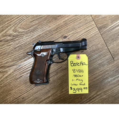 USED Beretta 84BB .380 ACP Blue