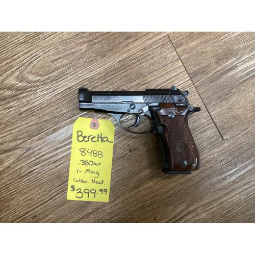 USED Beretta 84BB .380 ACP Blue