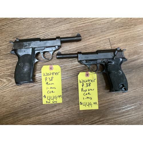 USED Walther P38 9mm