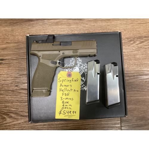 USED Springfield Armory Hellcat Pro 9mm