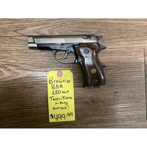USED Browning BDA Two-Tone