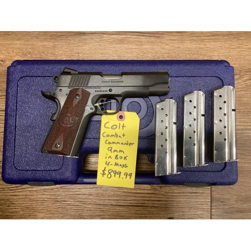 USED Colt Combat Commander 9mm