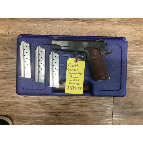 USED Colt Combat Commander 9mm