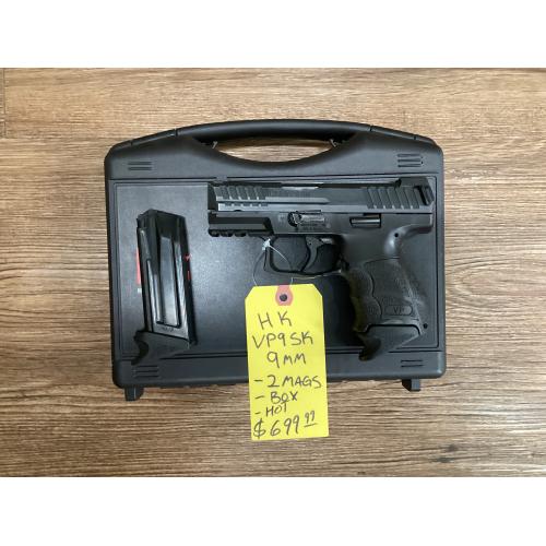 USED HK VP9SK 9mm