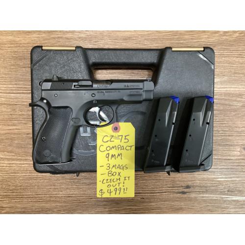 USED CZ 75 Compact 9mm