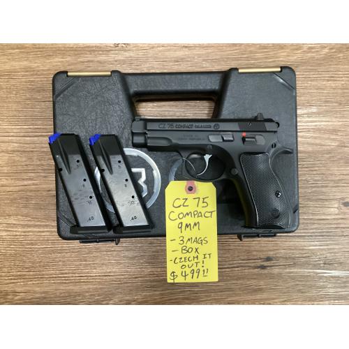 USED CZ 75 Compact 9mm