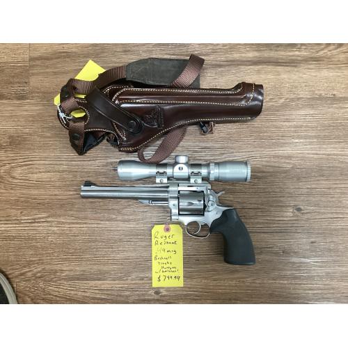 USED Ruger Redhawk .44 mag Bushnell Scope