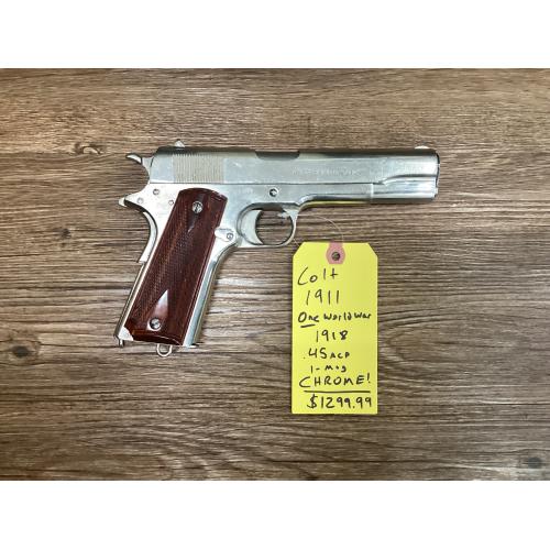 USED COLT 1911 Chrome