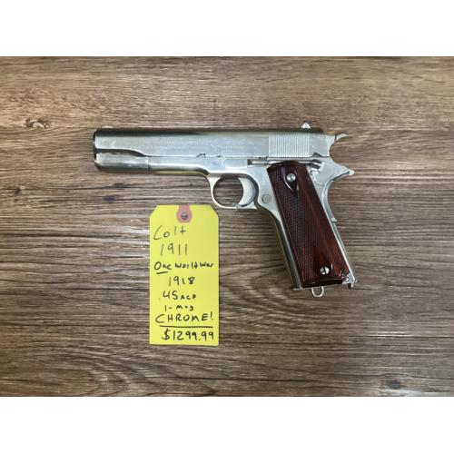 USED COLT 1911 Chrome