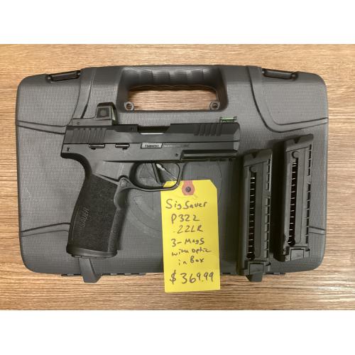 USED Sig Sauer P322 .22 LR