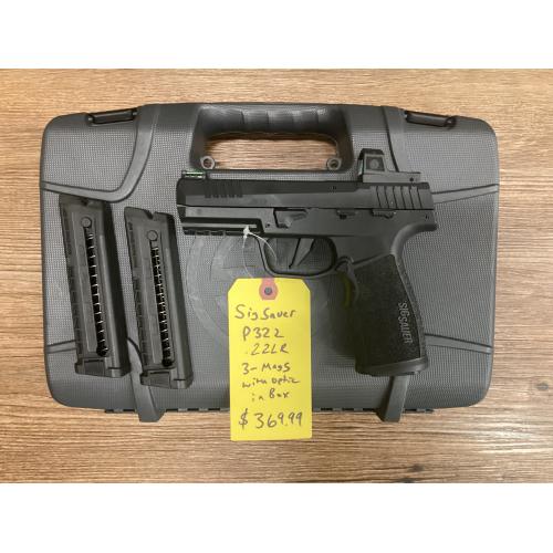 USED Sig Sauer P322 .22 LR