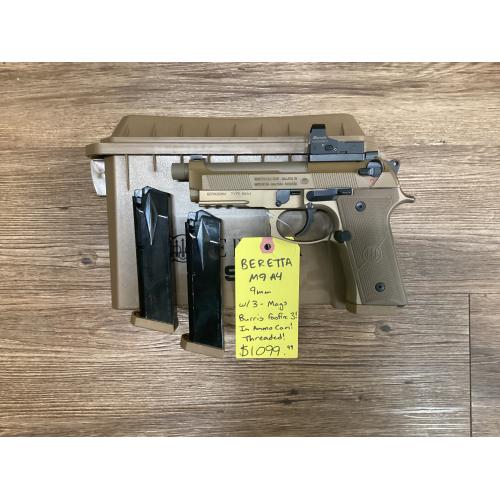 USED Beretta M9A4 9MM