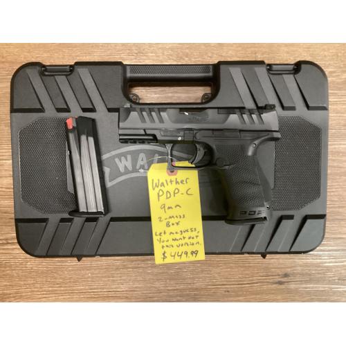 USED WALTHER PDP-C 9MM