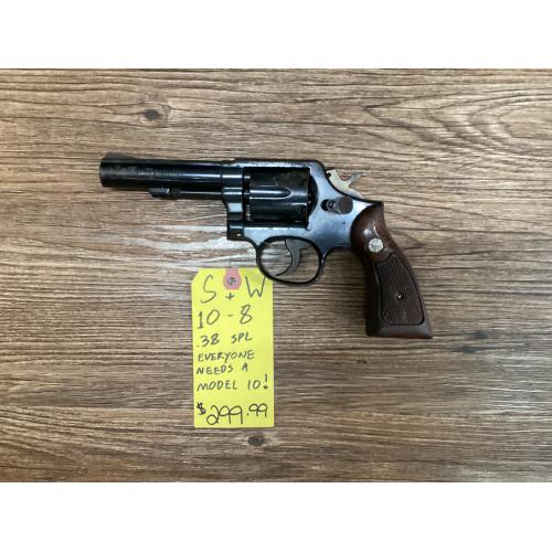 USED Smith & Wesson 10-8