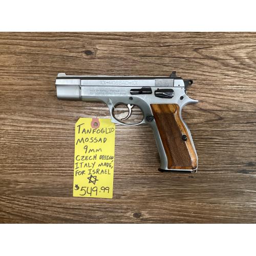 USED Tanfoglio Mossad 9MM