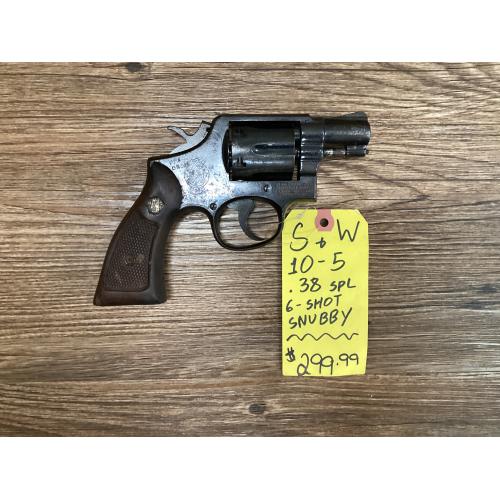 USED Smith & Wesson 10-5