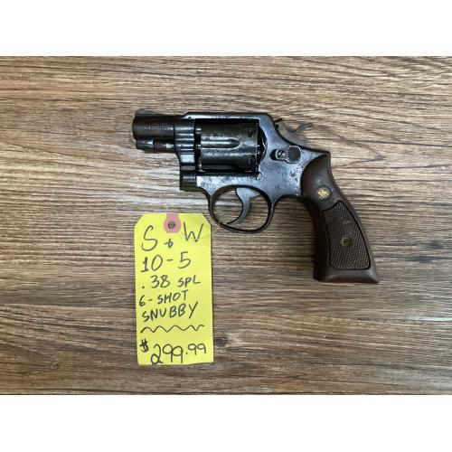 USED Smith & Wesson 10-5