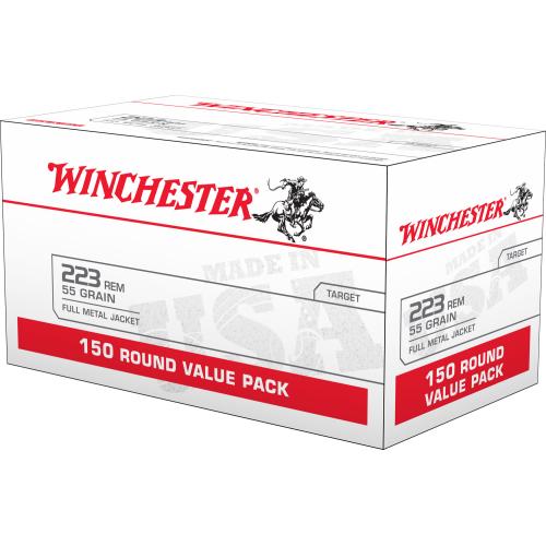 WINCHESTER 223 REM 55GR FMJ 600RDS